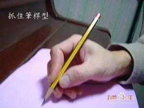 钢笔的正确握笔姿势视频,标准握笔姿势全解析