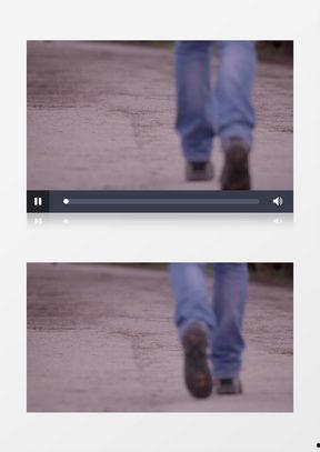 走路视频素材,探寻日常生活中的美好瞬间